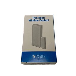 2GIG Wireless Thin Door /Window Contact White 2GIG-DW10-345 NEW‎